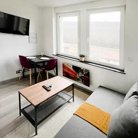 Studio#102 A La Frontiere Du Luxembourg, Stationnement Gratuit 克尼唐日